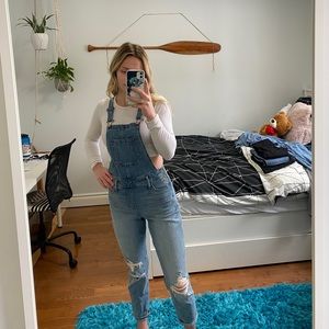 hollister overalls